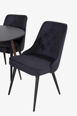 Ruokailuryhmä Plaza ja tuolit Velvet Deluxe, 4 kpl