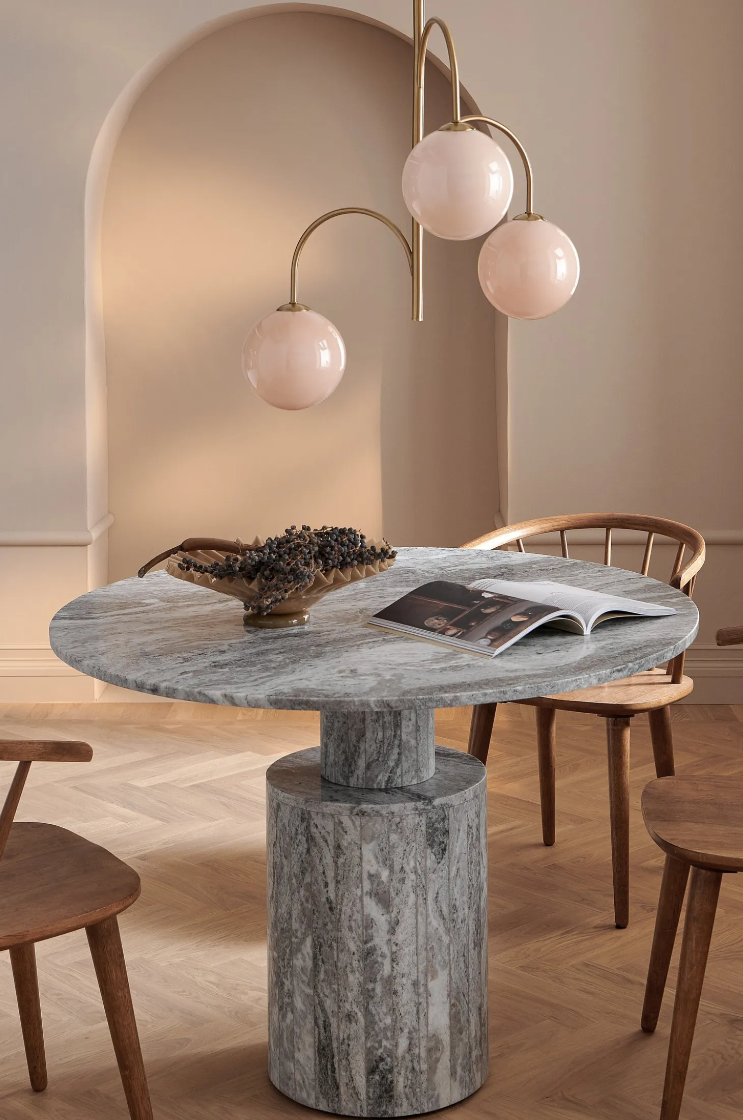 Ruokapöytä Sorionto Ø 107 cm