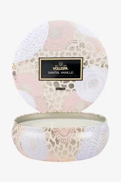 Santal Vanille - 3-Piikki Candle 40H