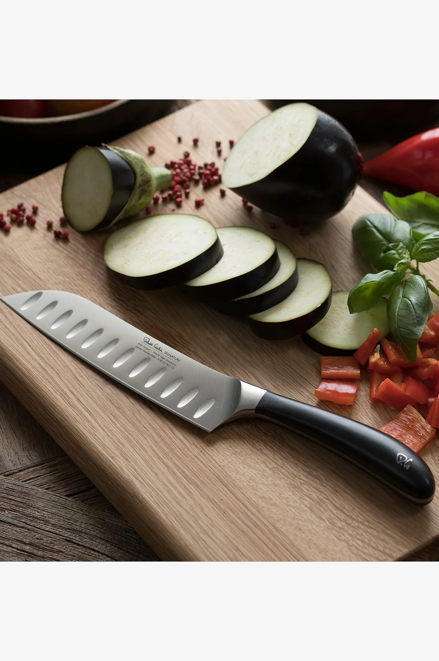 Santoku-veitsi Signature 17cm/ 7