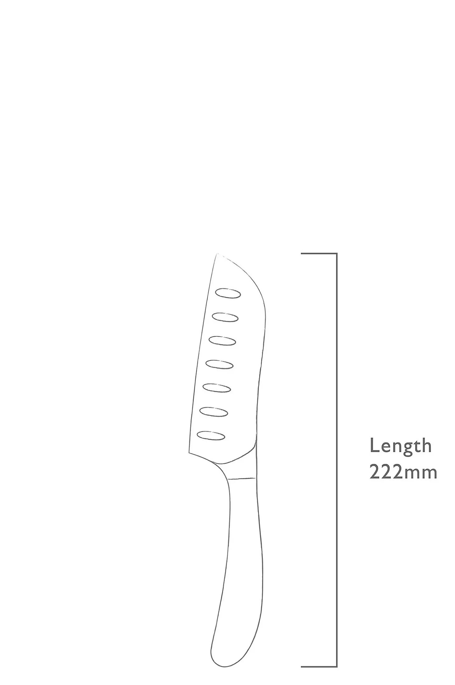 Santoku-veitsi Signature 11cm/ 4