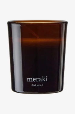 Scenteed Candle Dark Wood