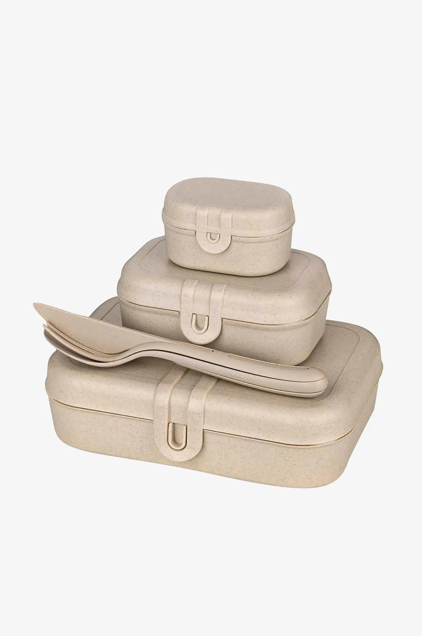 Setti, jossa 2 x Lunchbox ja aterimet Pascal Ready