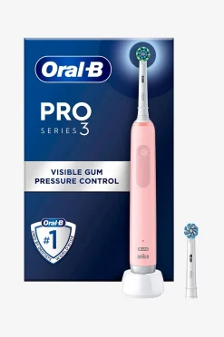 Sähköhammasharja Pro3 Pink + Extra Refill