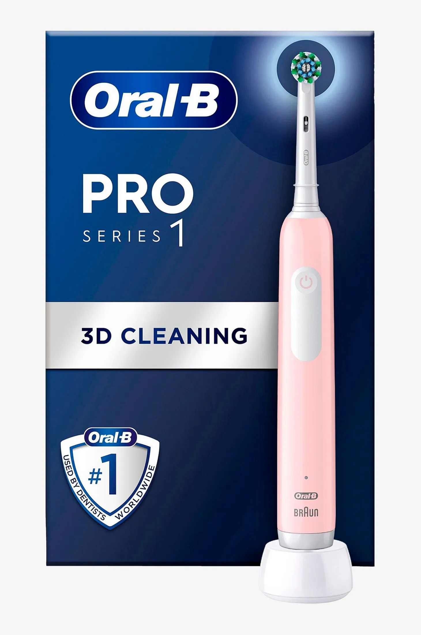 Sähköhammasharja Pro1 Pink + Extra Refill