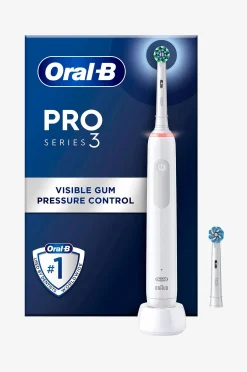 Sähköhammasharja Pro3 White + Extra Refill