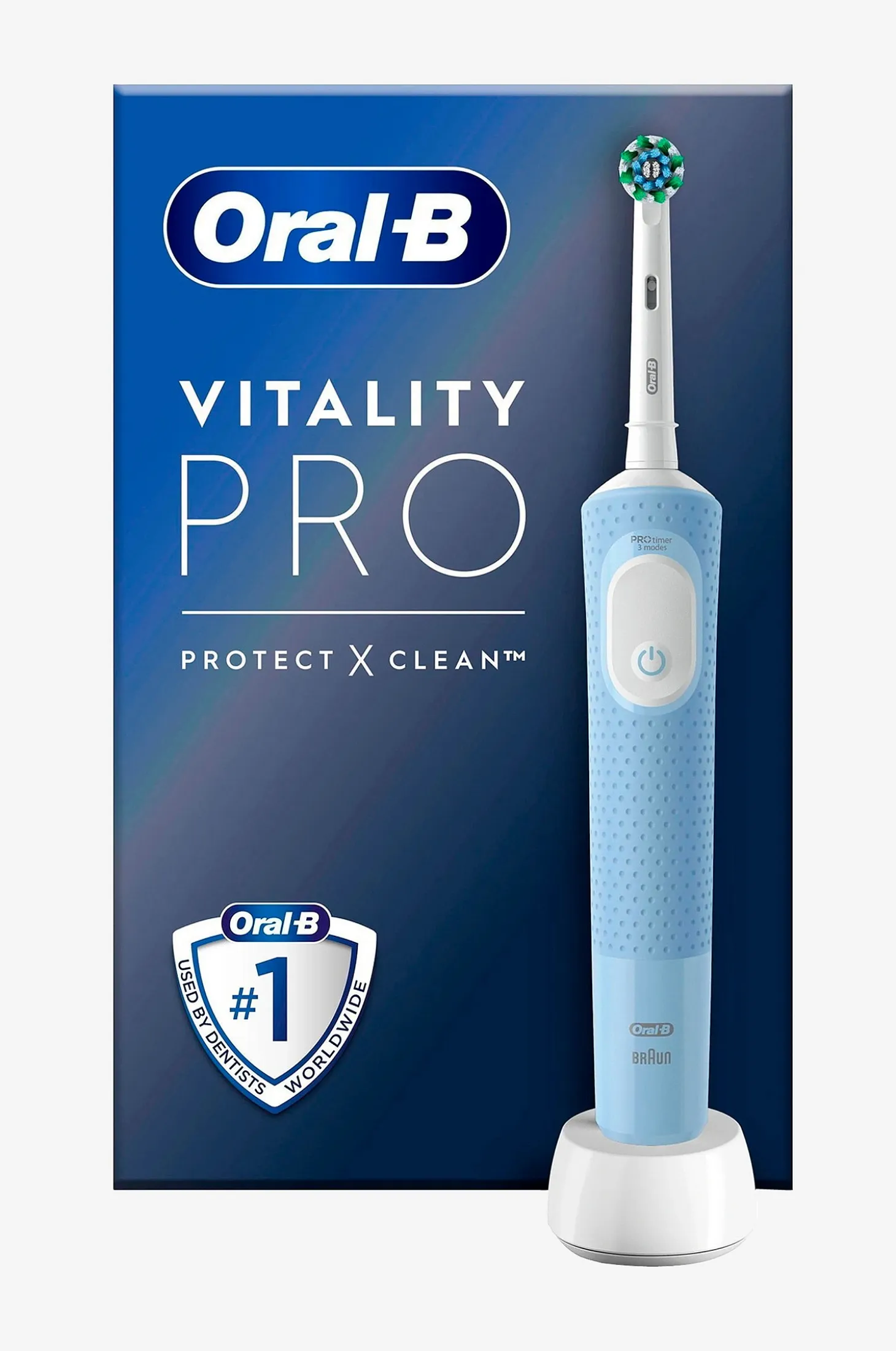 Sähköhammasharja Vitality Pro Vapor Blue CA HBOX