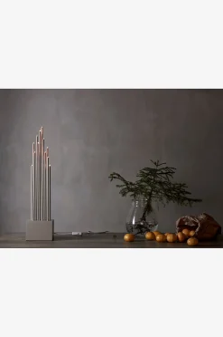 Sähkökynttelikkö Buzz, korkeus 66 cm