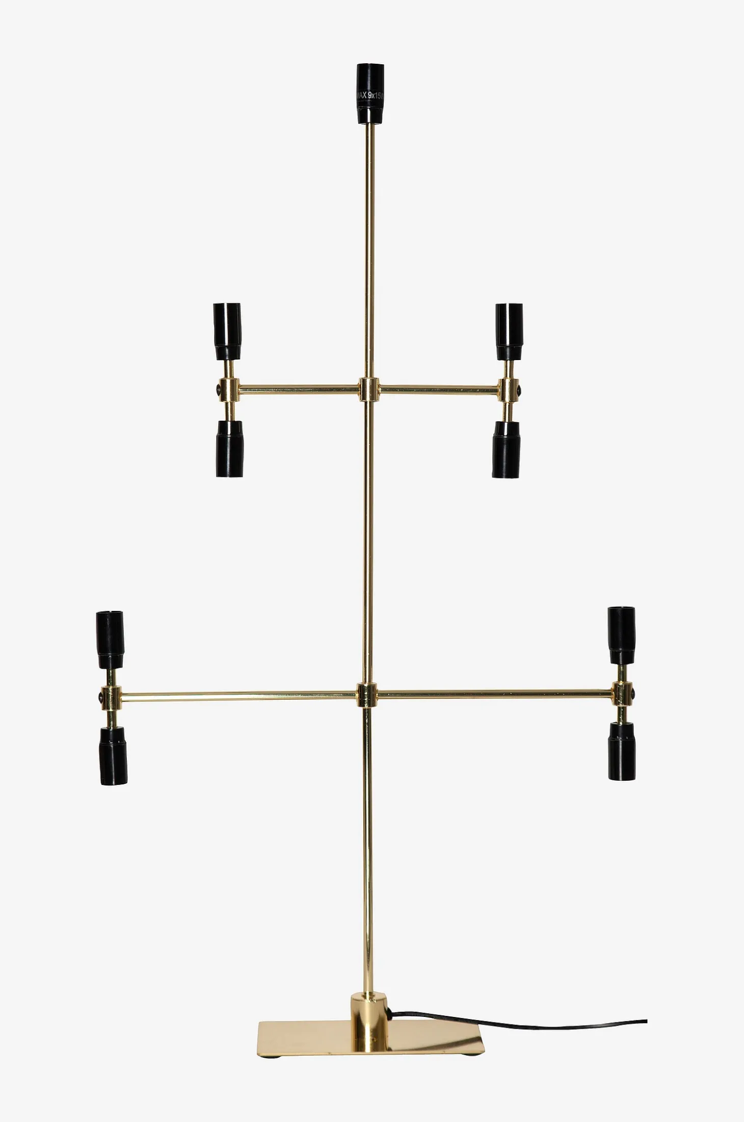 Sähkökynttelikkö Twice, korkeus 91 cm