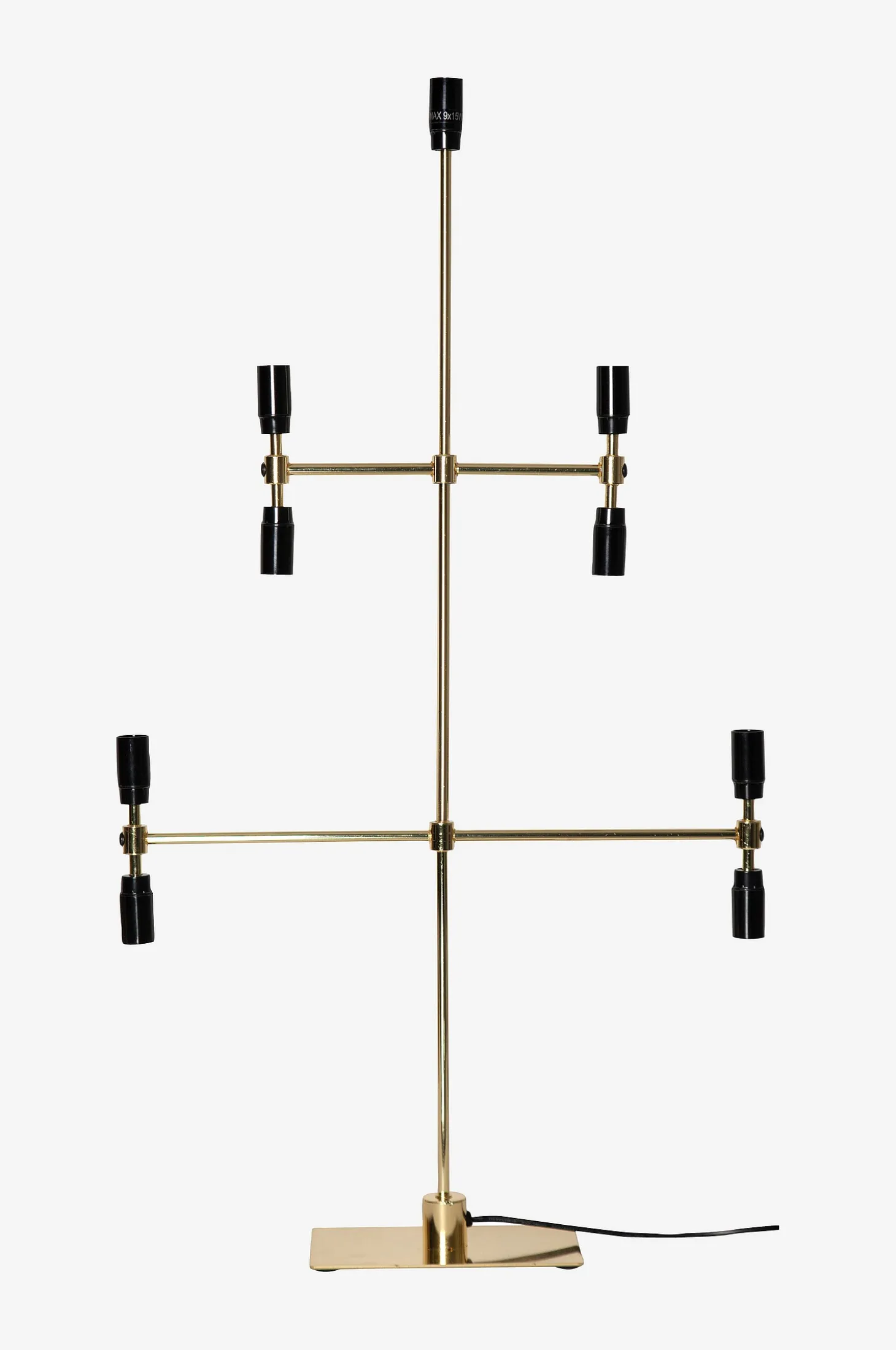 Sähkökynttelikkö Twice, korkeus 91 cm