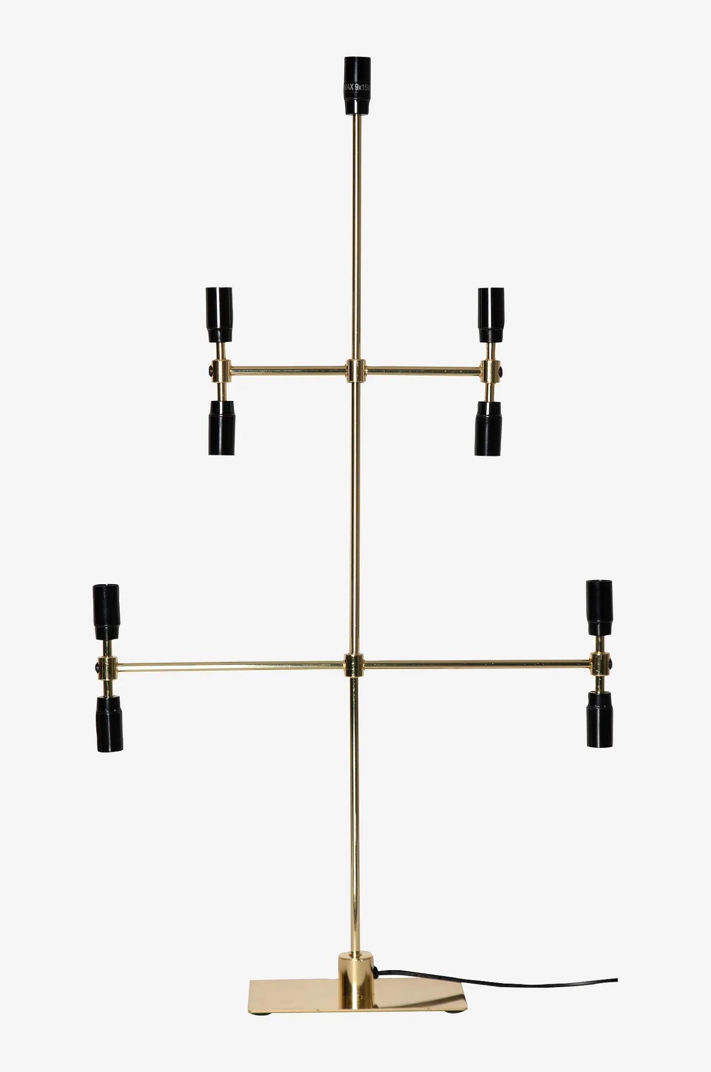 Sähkökynttelikkö Twice, korkeus 91 cm