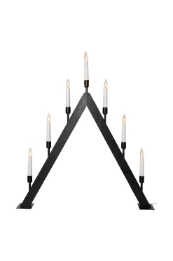 Sähkökynttelikkö Vind, korkeus 63 cm