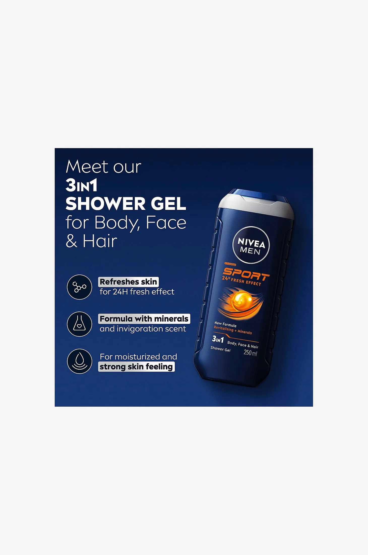 Sport Shower Gel 250Ml