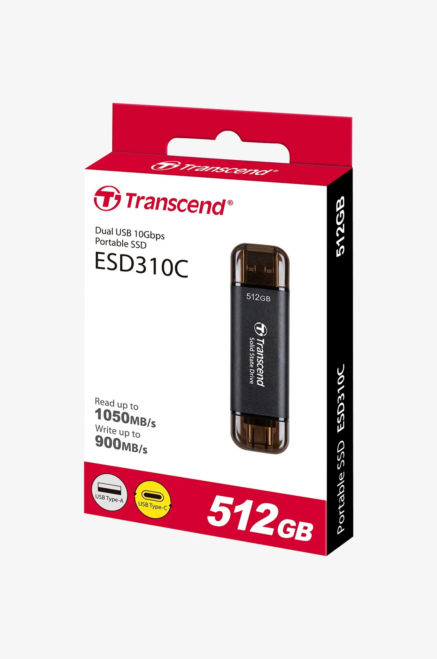 SSD Portabel ESD310C - 512 GB