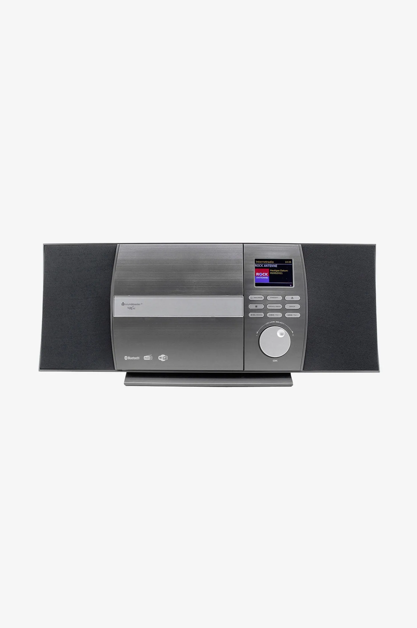 Stereo Internet/DAB+/FM-Radio/CD/Bluetooth