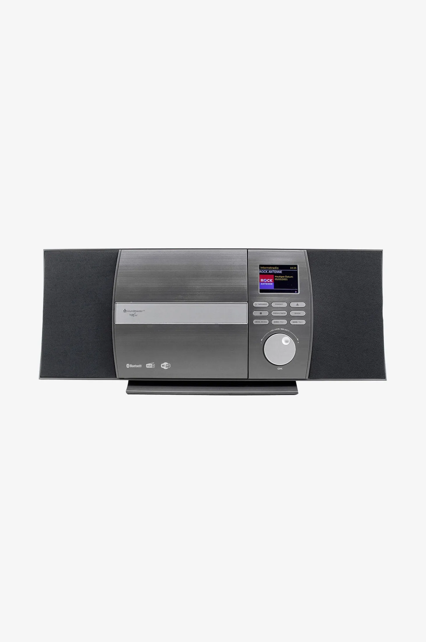 Stereo Internet/DAB+/FM-Radio/CD/Bluetooth