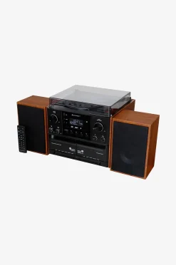 Stereo Music Centre Mcd5600 With Dab+/fm Radio, Cd/mp3, Turntable, Double Cassette, Usb, Bluetooth