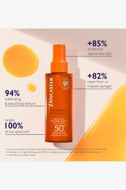 Sun Care Face & Body Satin Dry Oil SPF30 150 ml