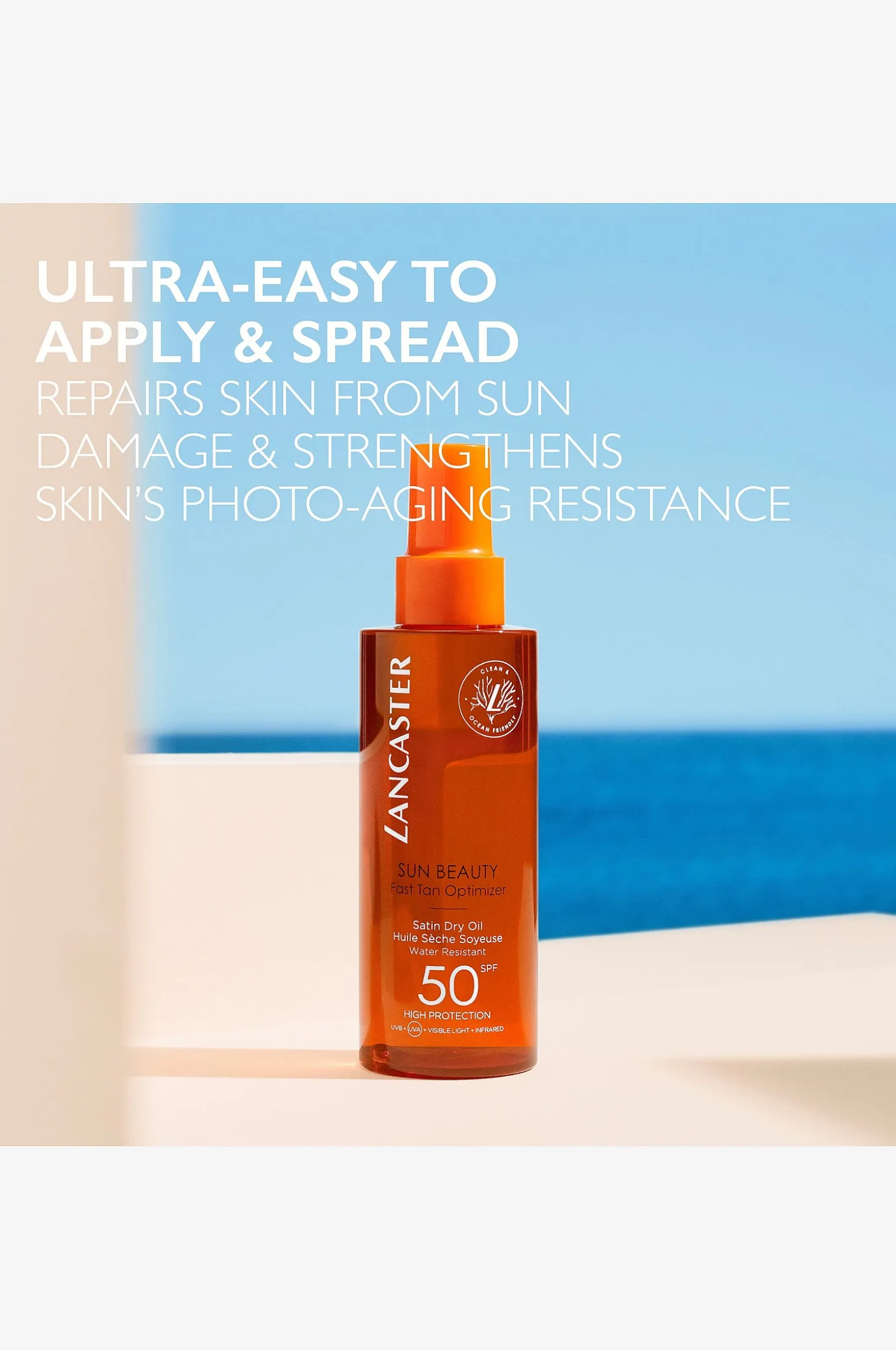 Sun Care Face & Body Satin Dry Oil SPF30 150 ml