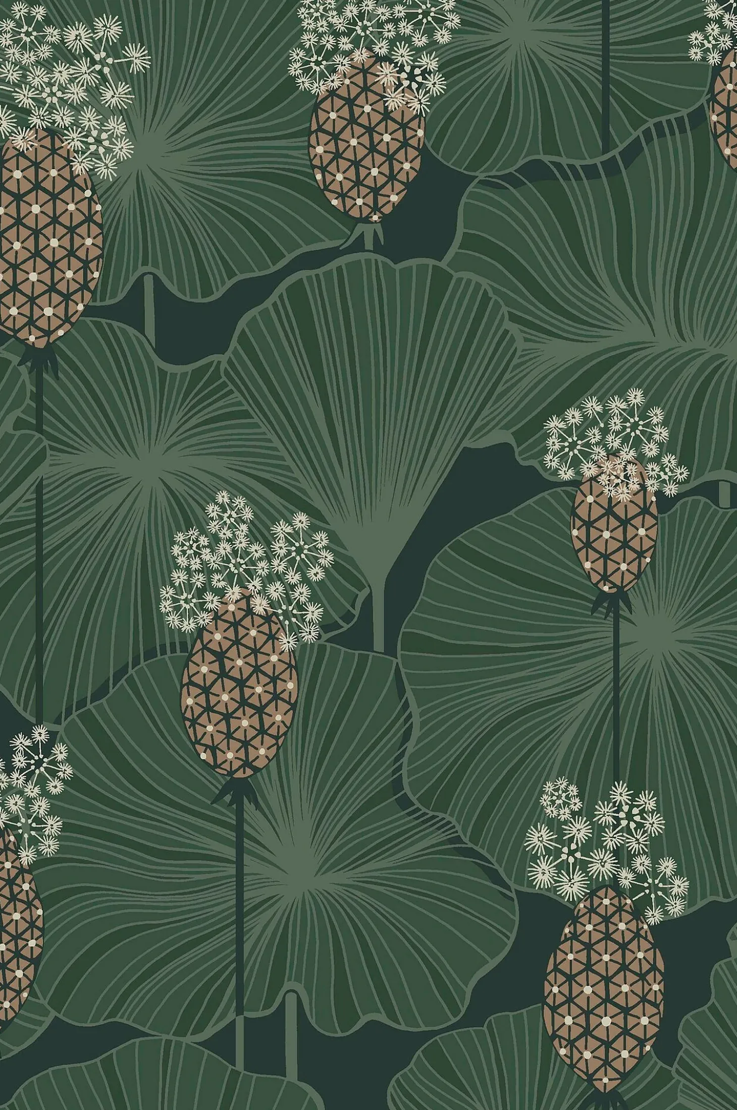 Tapetti Umbrella Leaves