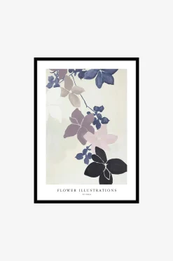 TauluThe scent of flower, Musta kehys
