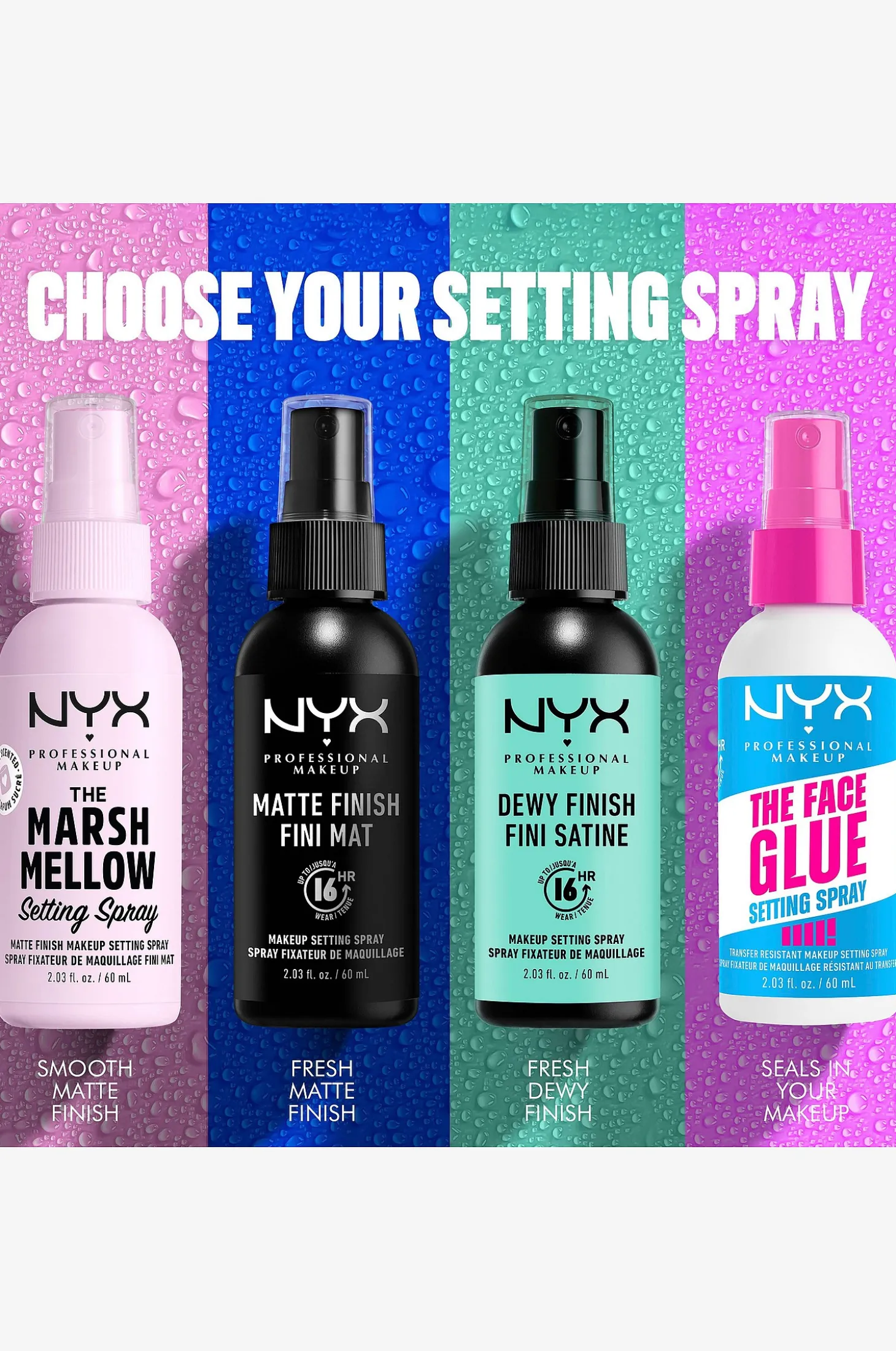 The Face Glue Setting Spray 60Ml
