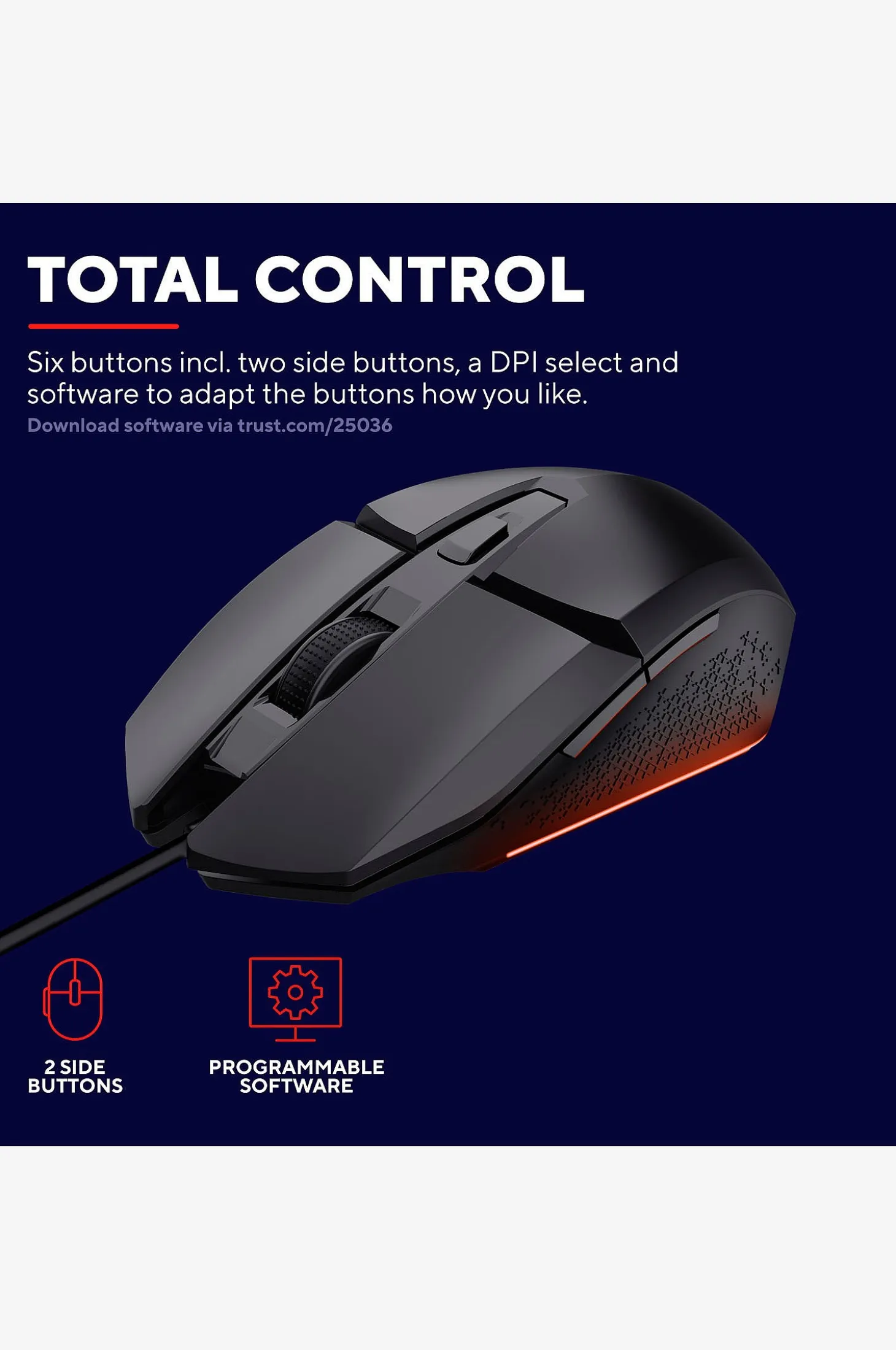Tietokonehiiri GXT 109 Felox Illuminated Gaming Mouse