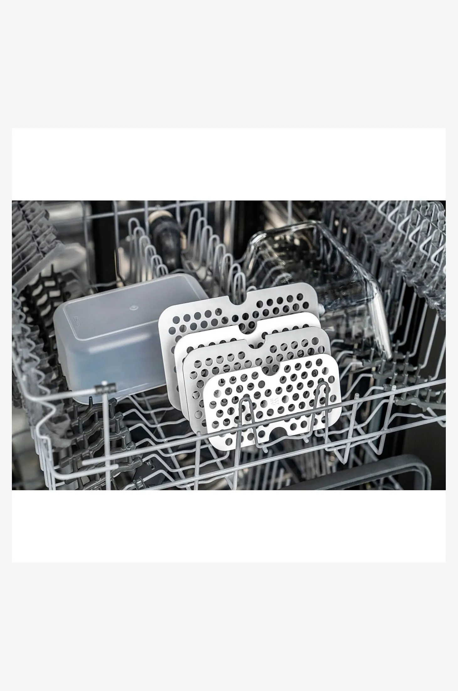 Tippa-alustat Fresh & Save lasirasioille M/L, 2/pakk.