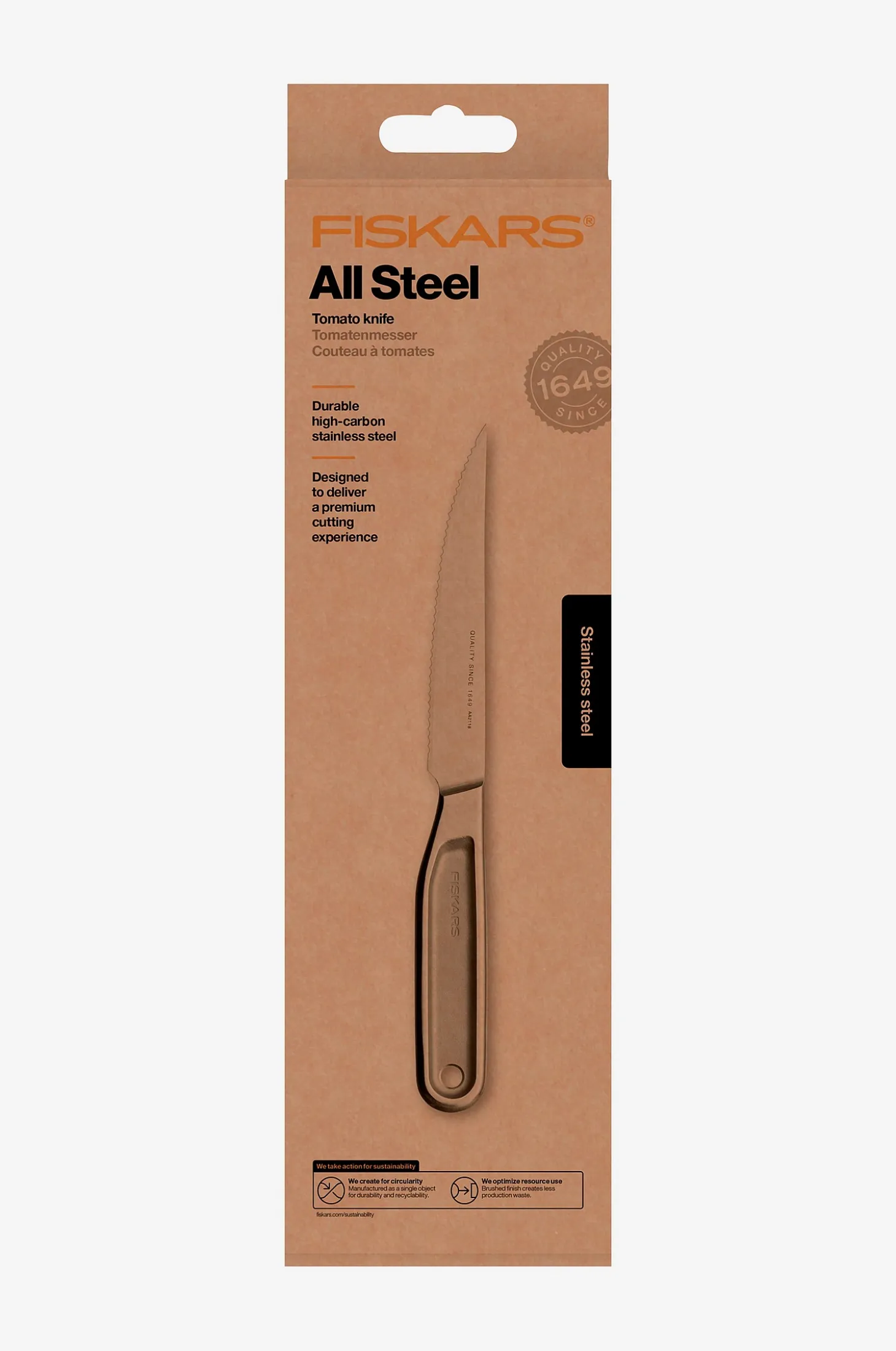 Tomaattiveitsi All Steel 12 cm