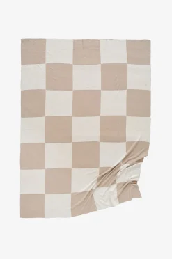 Torkkupeitto Square Beige