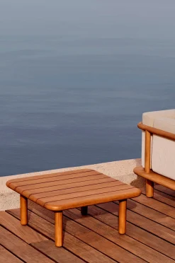 Turqueta-sohvapöytä massiivisesta teak-puusta, 70 x 70 cm, 100 %. Fsc