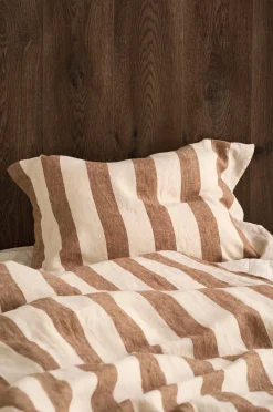 Tyynyliina Candice Block Stripe pestyä pellavaa