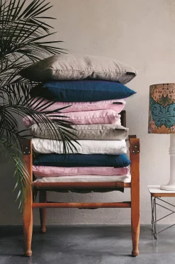 Tyynynpäällinen Lovely pestyä pellavaa