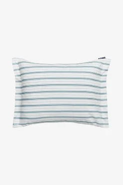 Tyynynpäällinen, raidallinen puuvillapopliini