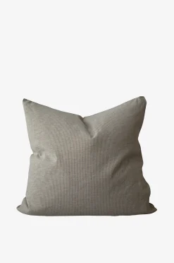 Tyynynpäällinen Stripe No 1, 65x65 cm hamppu / puuvillaa