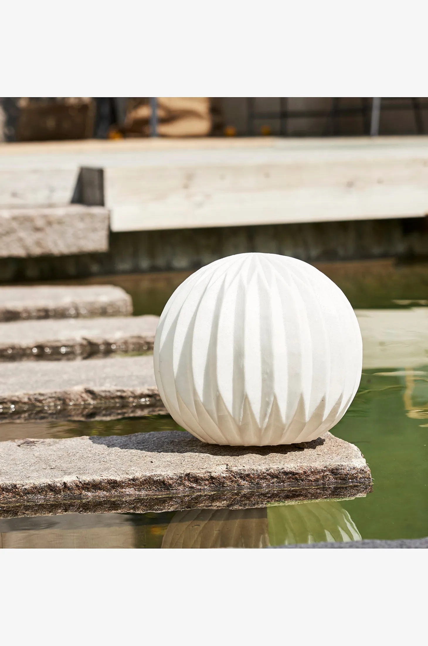 Ulkokoriste Sandy Globe 30 cm