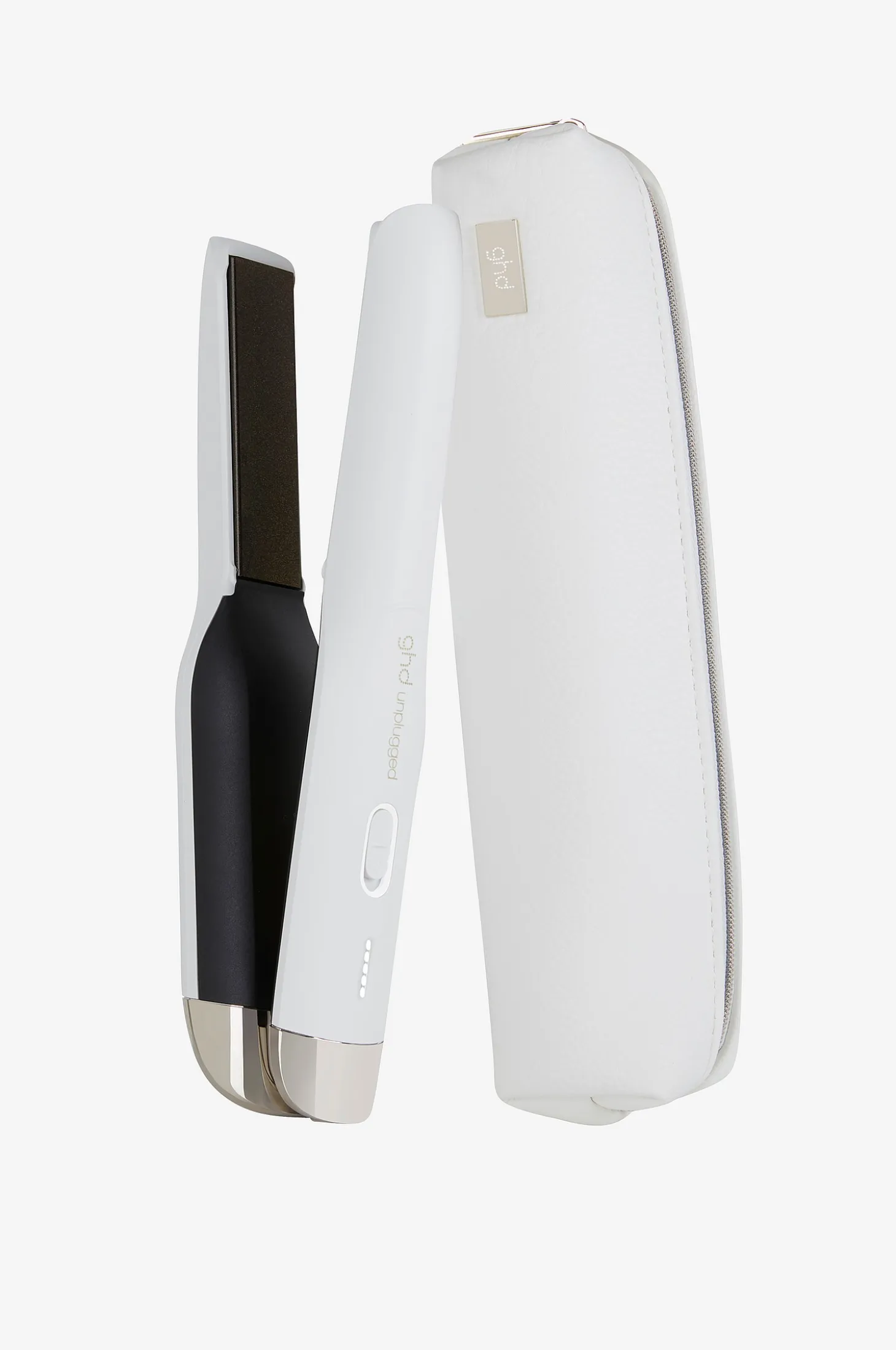 Unplugged Hair Straightener Matte White