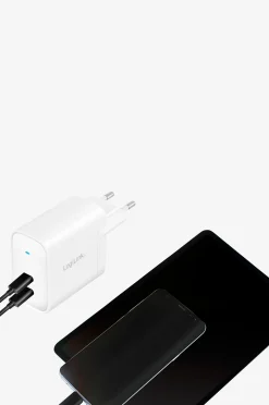 USB-laturi 2 x USB-C PD 40 W