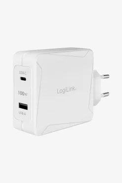 USB-laturi 1 x USB-C PD 1 x USB-A 100 W