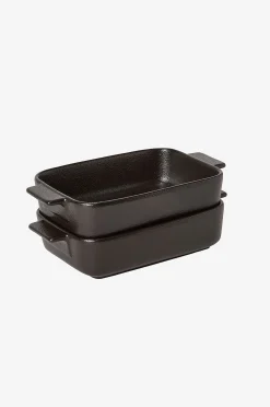 Uunipannu Svartglacerad Porslin 2-Pack, 19 cm.