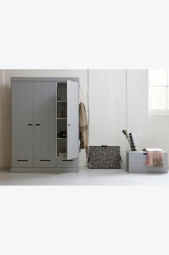 Vaatekaappi Connect, jossa struktuuripinta K195 x L140 x S53