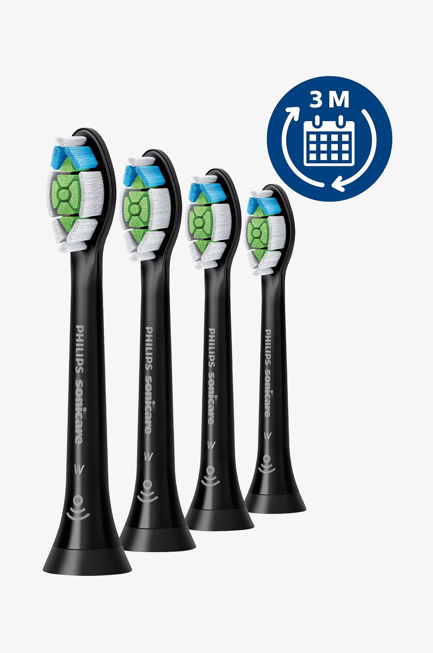 Vaihtoharjat Sonicare W2 Optimal HX6064/11, 4 kpl