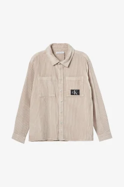 Vakosamettipaita Cordyroy Badge Overshirt