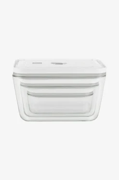 Vakuumirasiat Set Fresh & Save 3 kpl S, M ja L Lasia