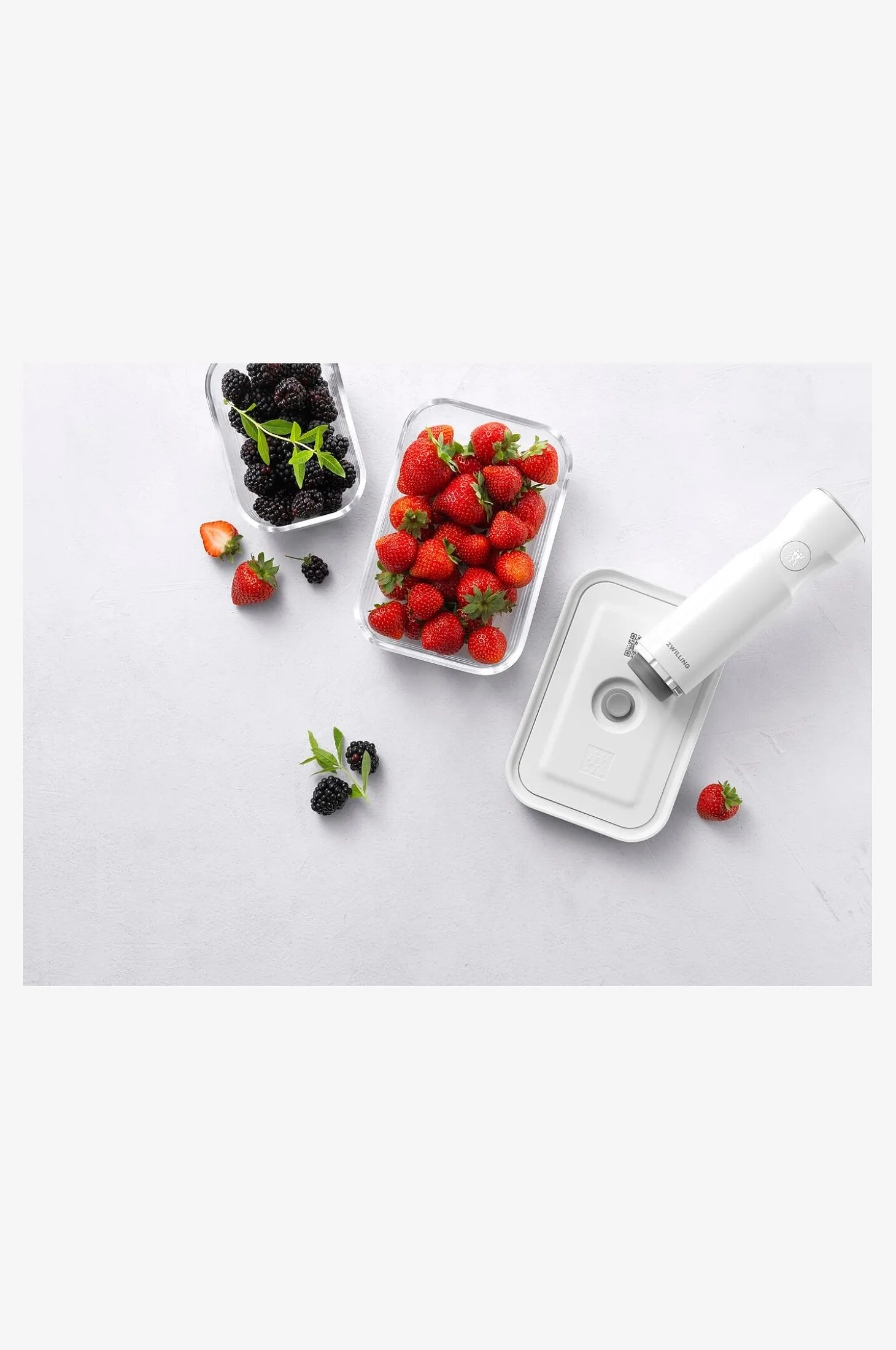 Vakuumirasiat Set Fresh & Save 3 kpl S, M ja L Lasia