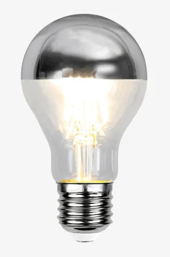 Valonlähde E27 LED, hopeanvärinen kärkipeili 4 W