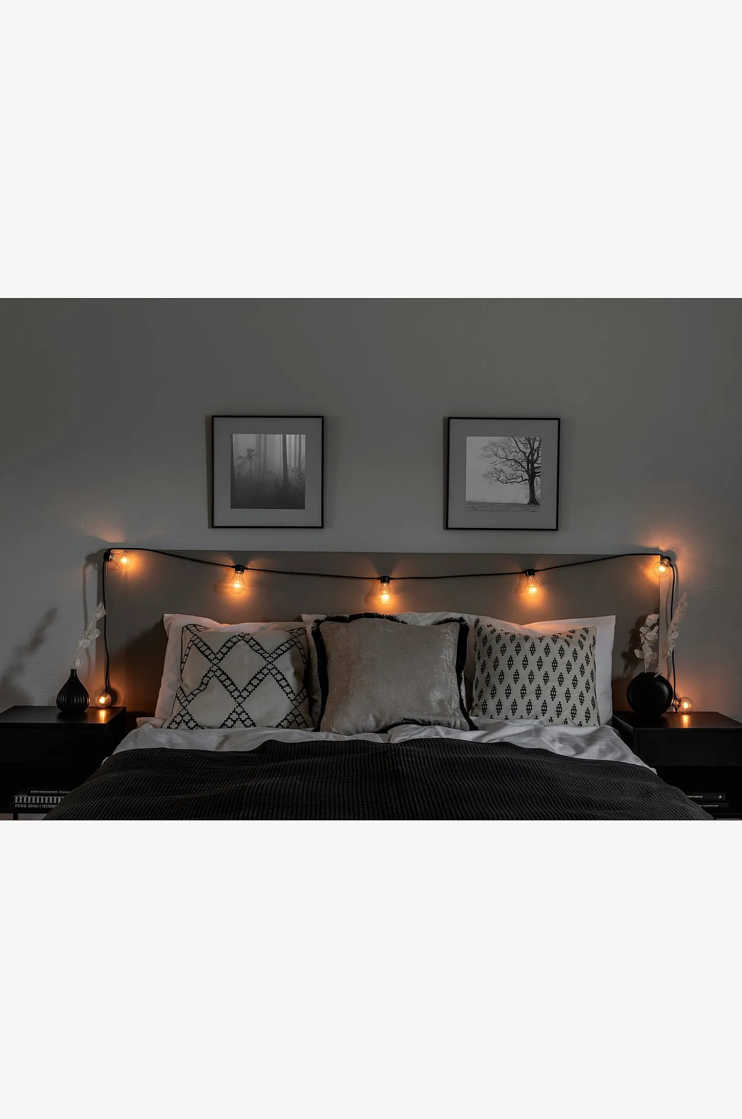 Valosarja 10 amberia LED, 450 cm