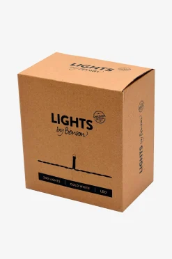 Valosarja, jossa 240 pientä LED-lamppua, sisäkäyttöön/ulkokäyttöön
