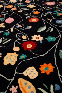 Villamatto Botanica Musta 201x301