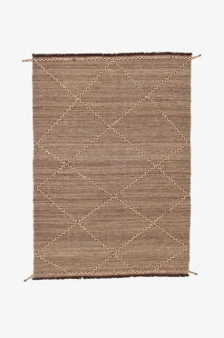 Villamatto Kilim Moroccan Design Ruskea 209x293